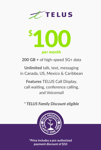 200 GB - $100 (New Activations and Renewals) - greenmobile.com
