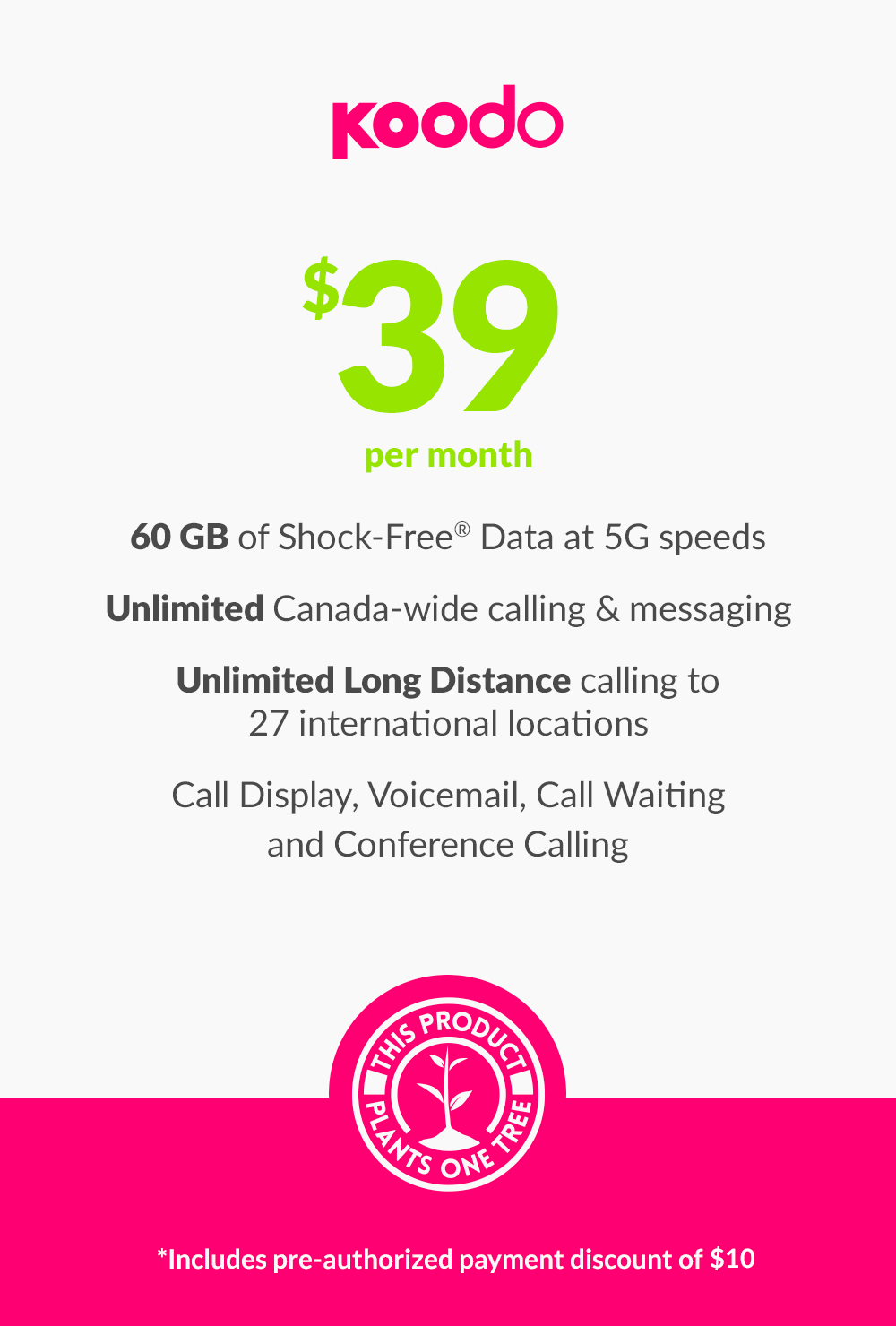 60 GB - $39 (new activations)