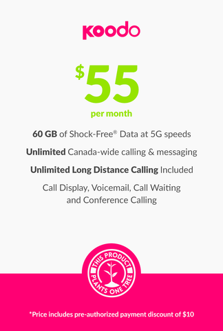 60 GB - $55 - greenmobile.com