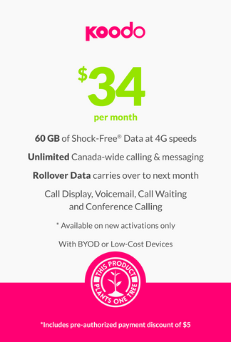 60 GB - $34 (new activations only)