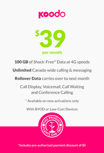 100 GB - $39 (new activations only